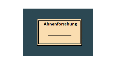 Ahnenforschung