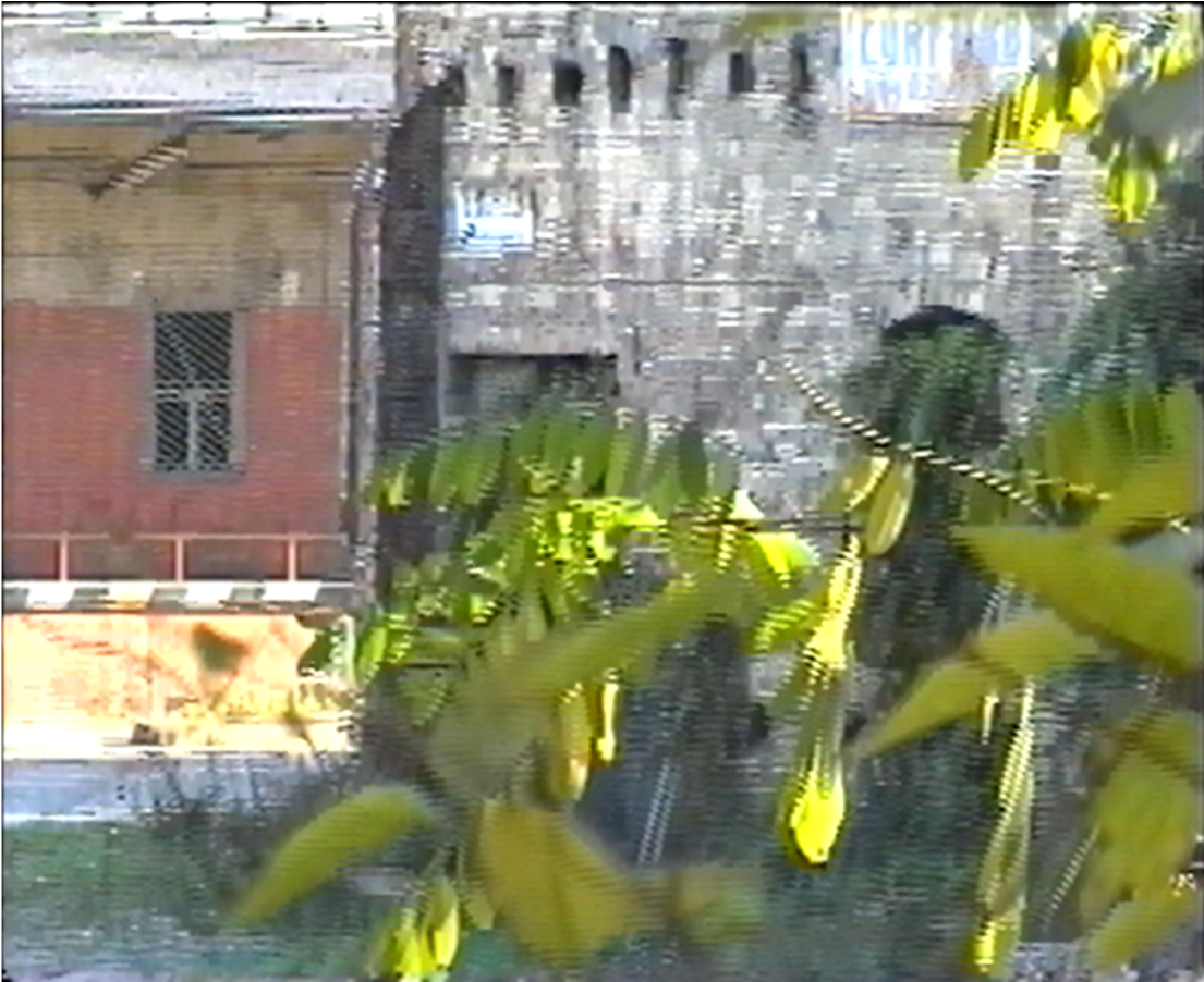 Ansicht der Reste des rechten Lagergebäudes II