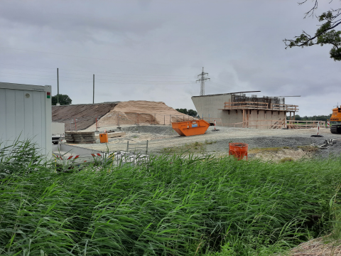 Brückenpfeiler Richtung Roffhausen gesehen