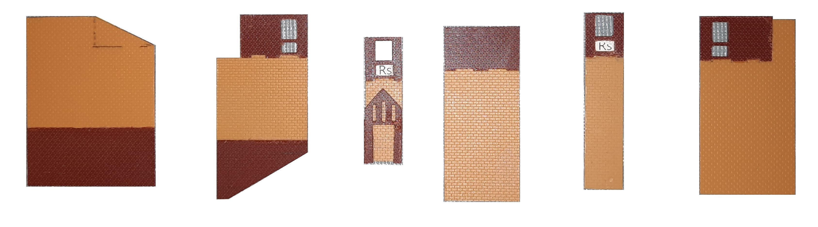 Rs-Einzelteile kurz vor dem Zusammenbau