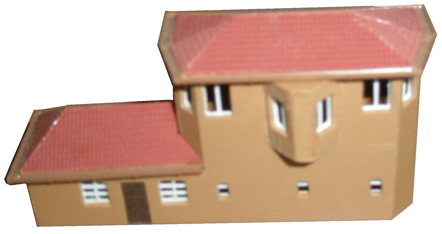 Das erste Planmodell von vorne