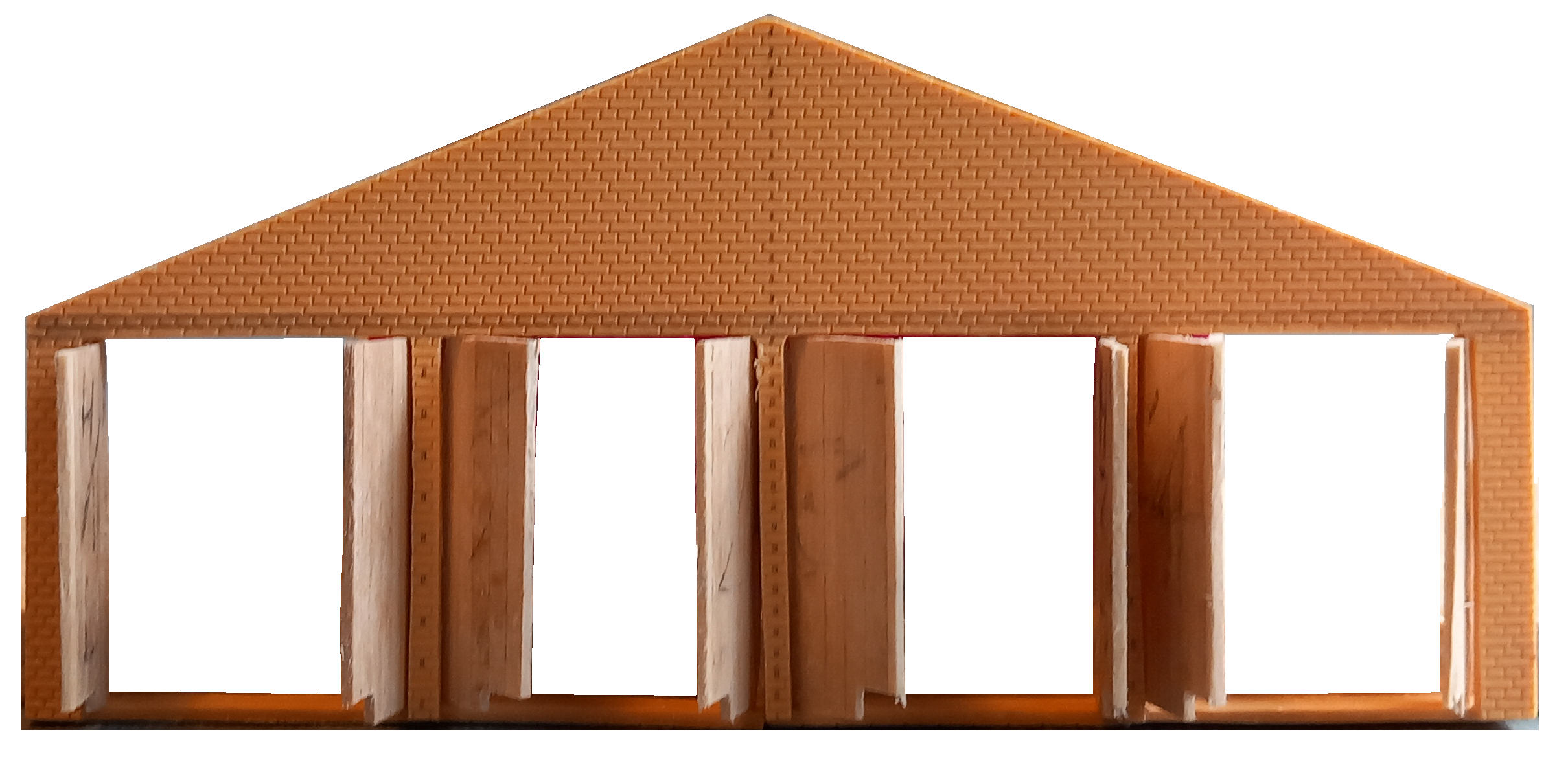 zweite Konstruktion der Tore geöffnet