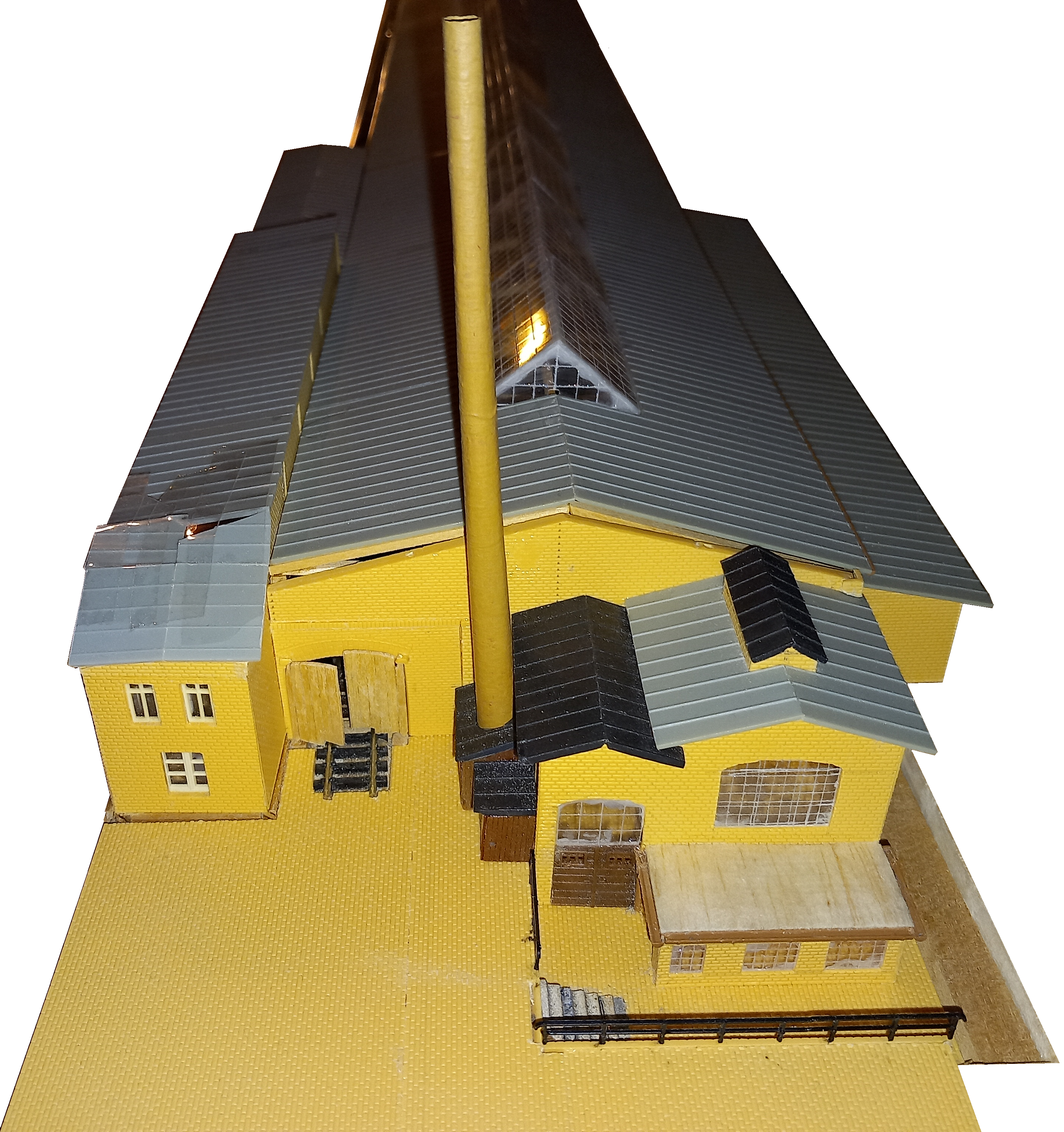 Frontansicht Heizhaus